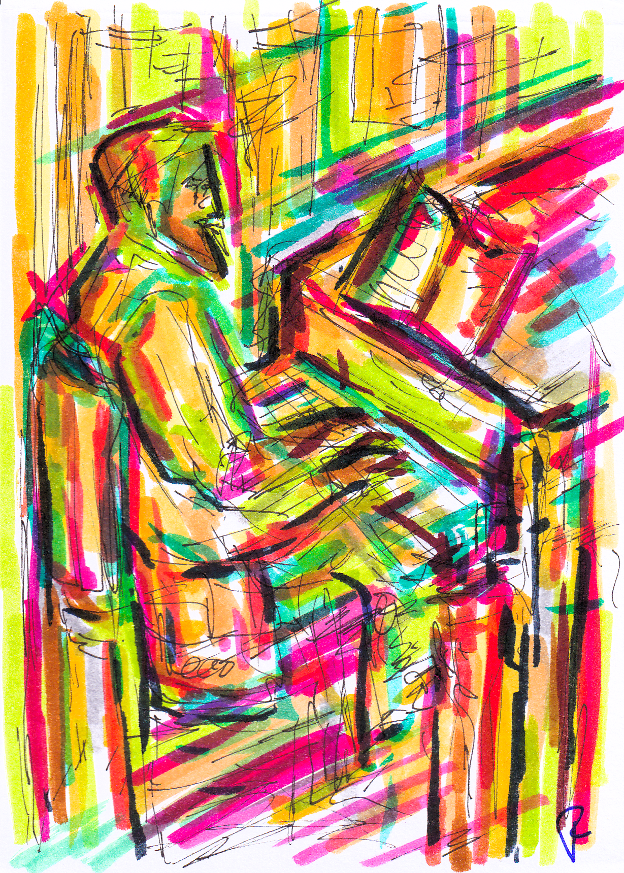 Chromatic Pianist – A Dada Score