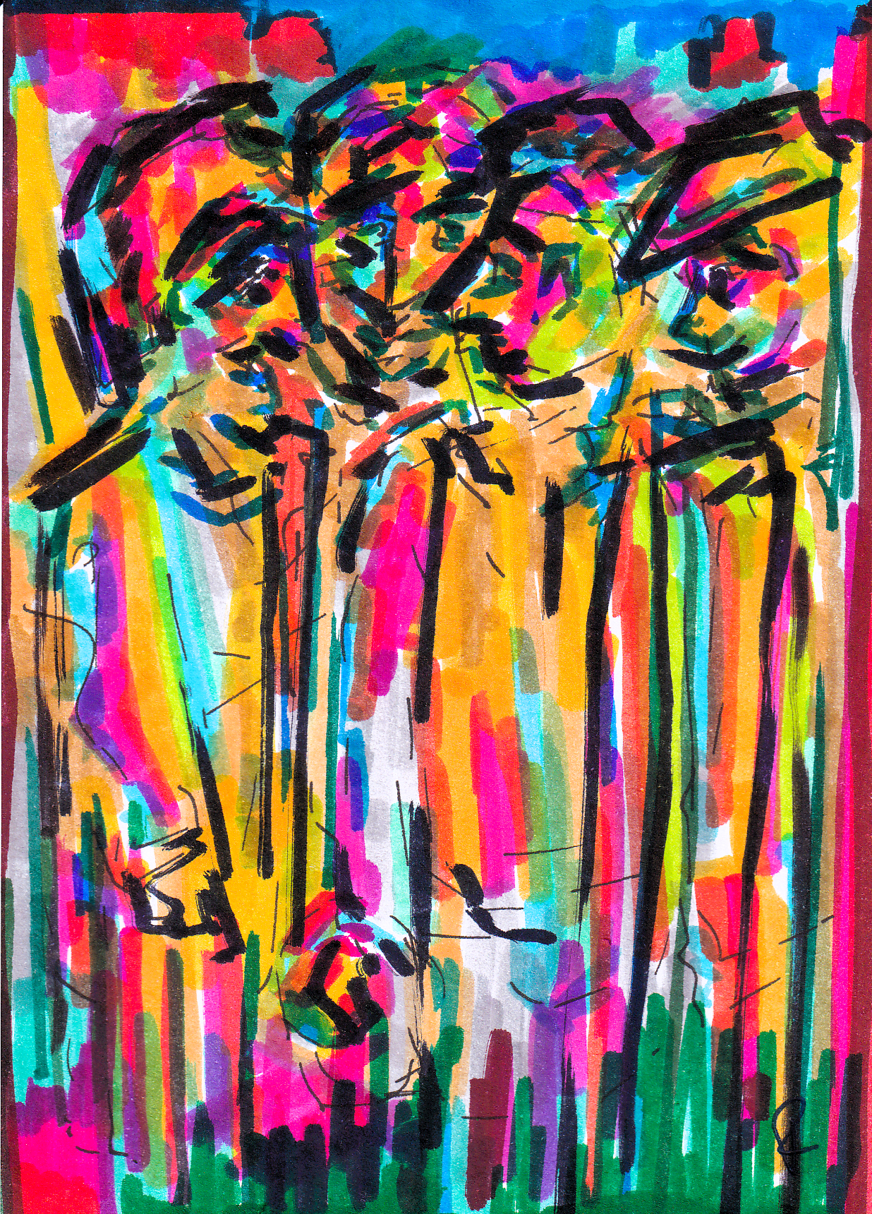 The Choir of Vertical Rain