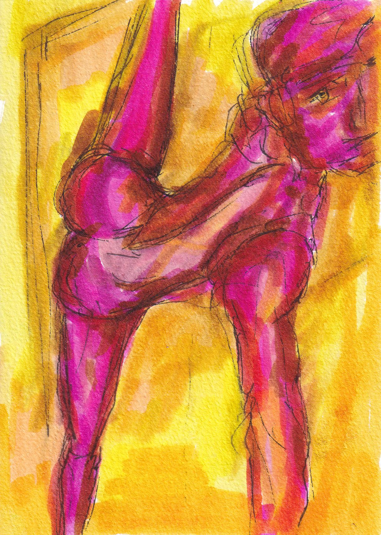 Ultramagenta Acrobat, Door of Honey