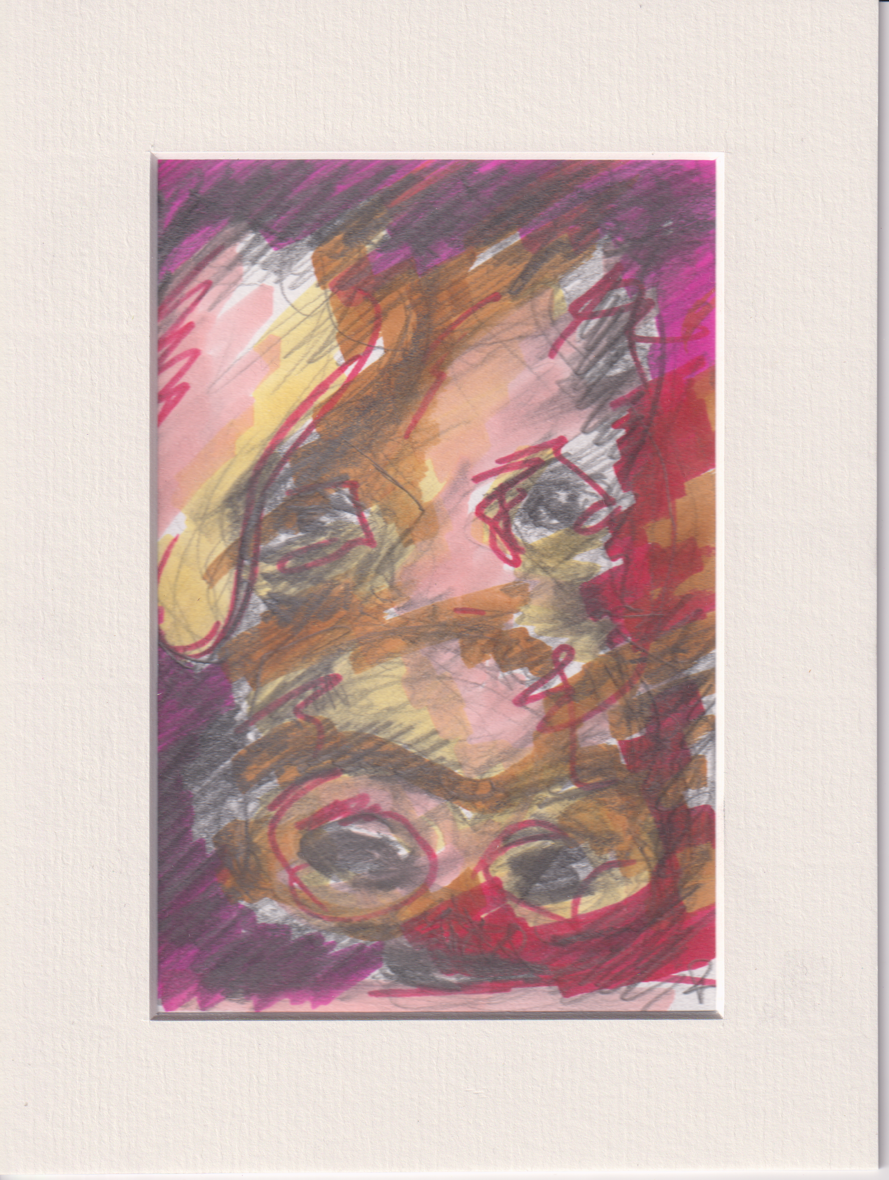 Postcard Oink, Upside-Down Halo