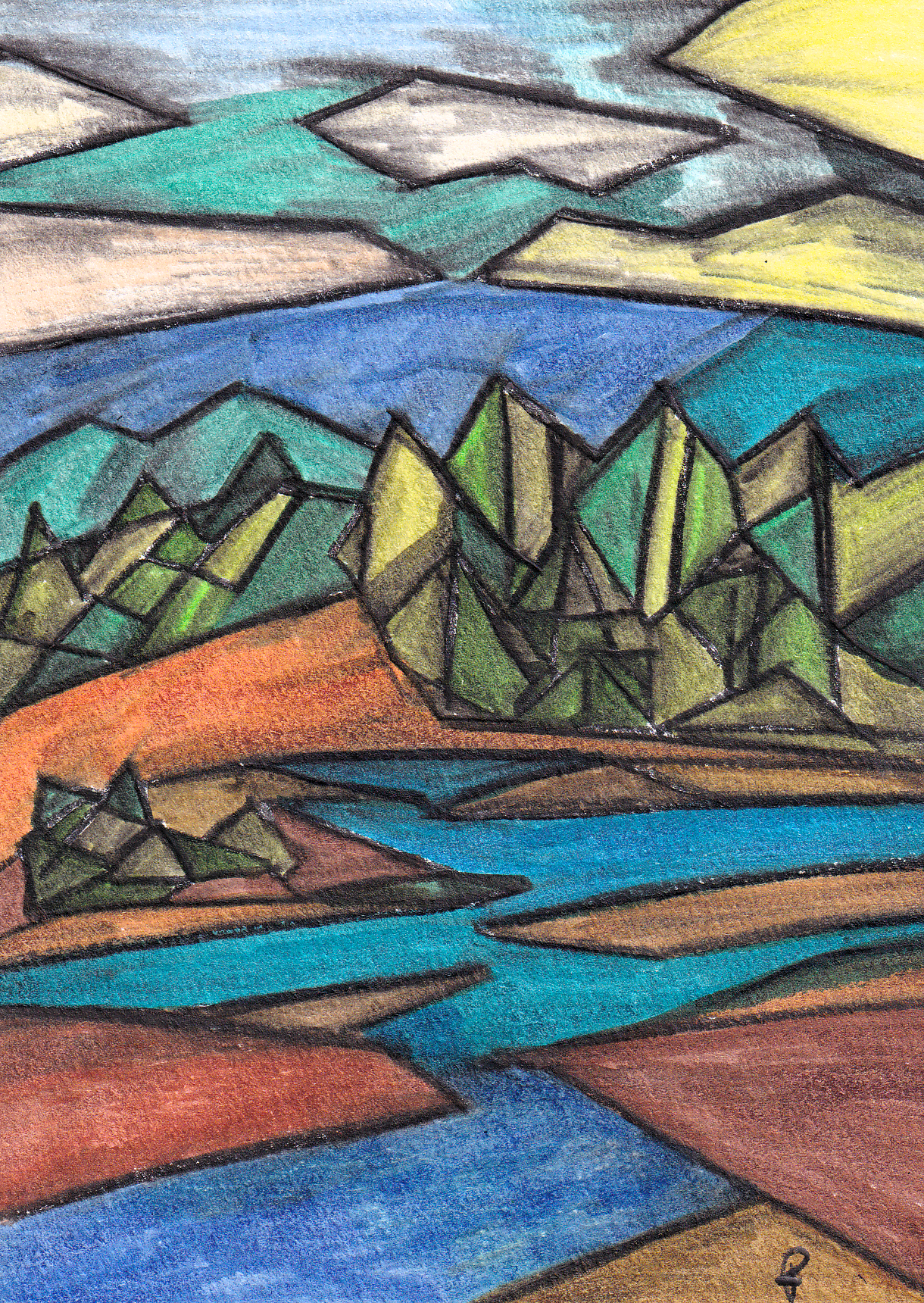 Origami River Parliament