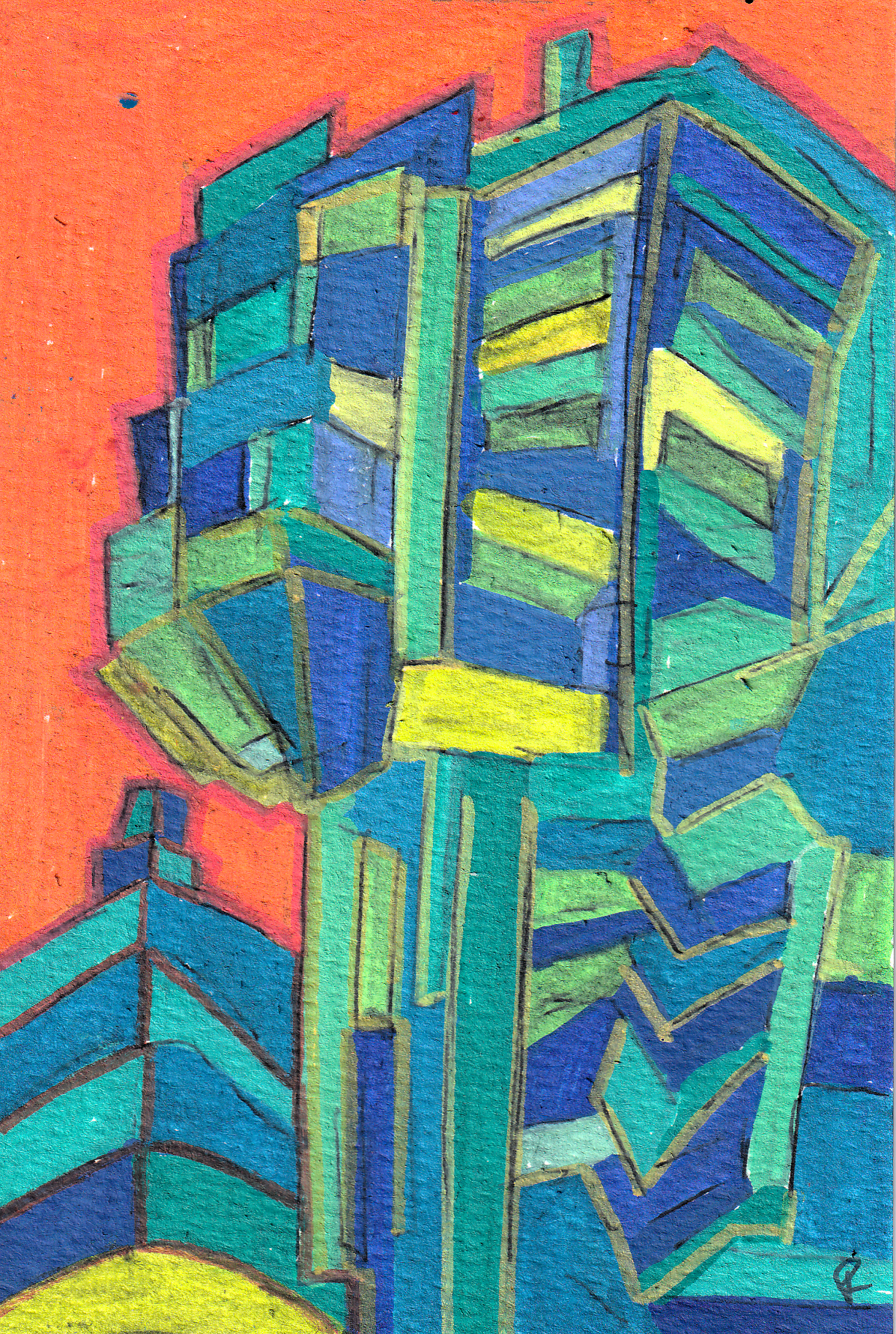 Der Turm der verpassten Treppenstufen