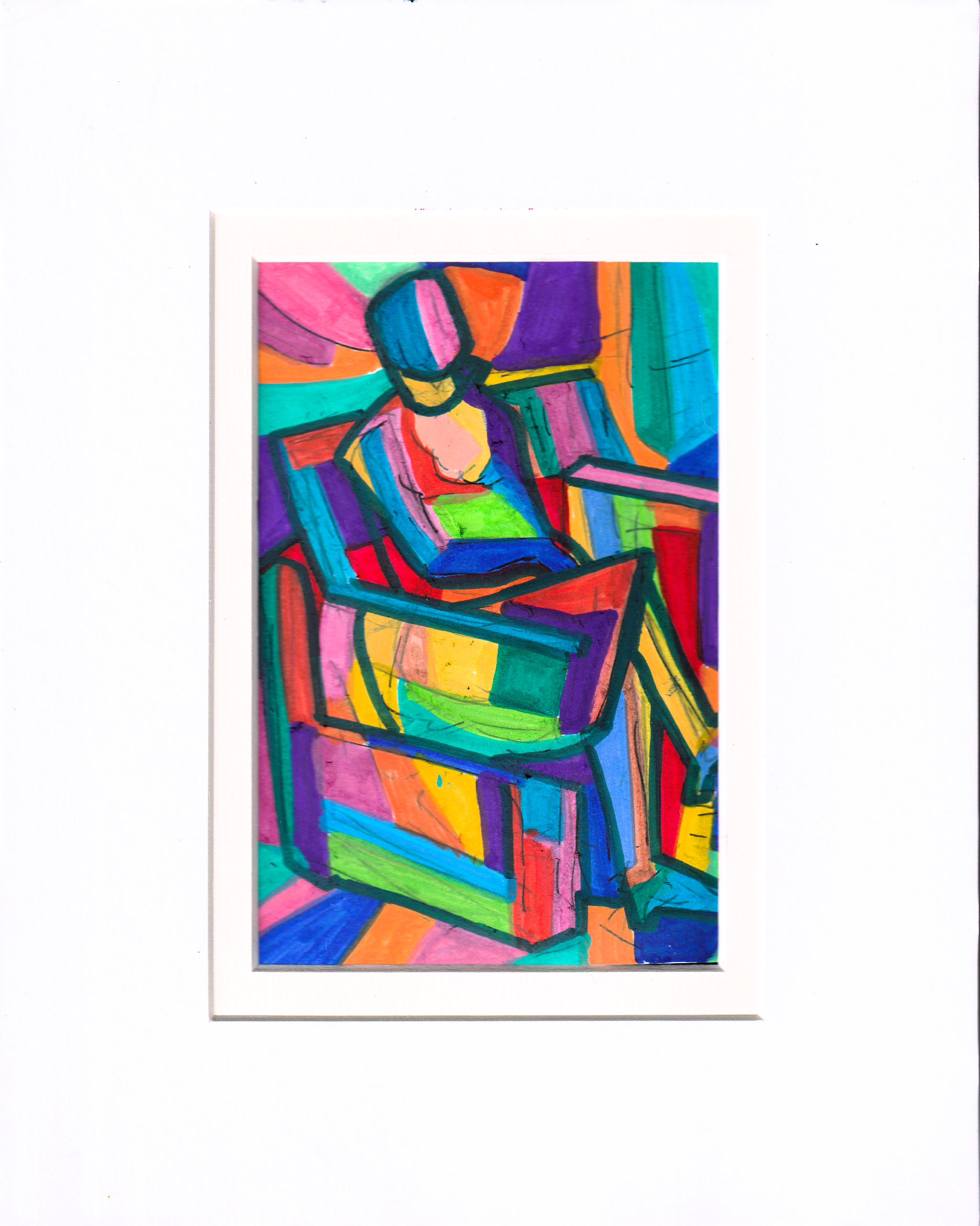 The Woman in the Uncomfortable but Indispensable Color Chair