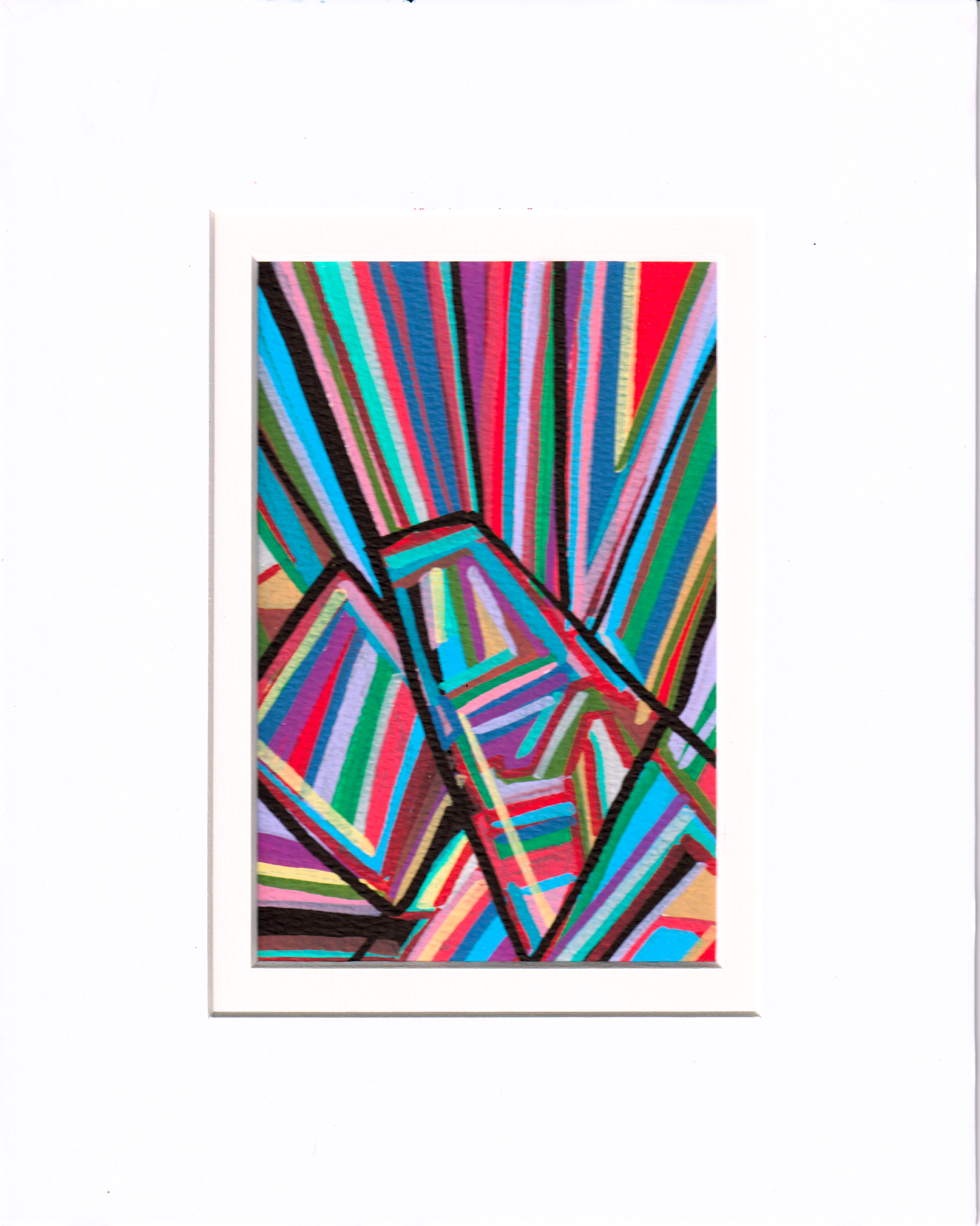 The Diamonds Argued About Which Way Was Out / Die Diamanten stritten, wo außen war